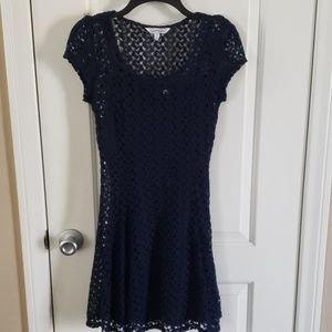 blue navy dress